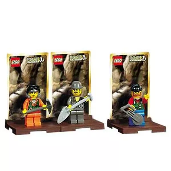 Rock Raiders 3348 Three Minifig Pack Rock Raiders #2 (Фото 2)