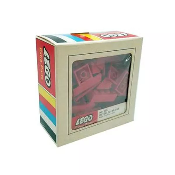 Samsonite 059 49 Bevelled Bricks Red Plus One 10x10 Stud Base Plate