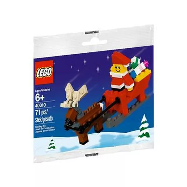 Seasonal 40010 Father Christmas with Sledge Building Set