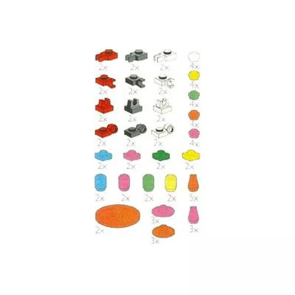 Service Packs 5053 Small Plates with Tool Holders, Disks and Cones Transparent