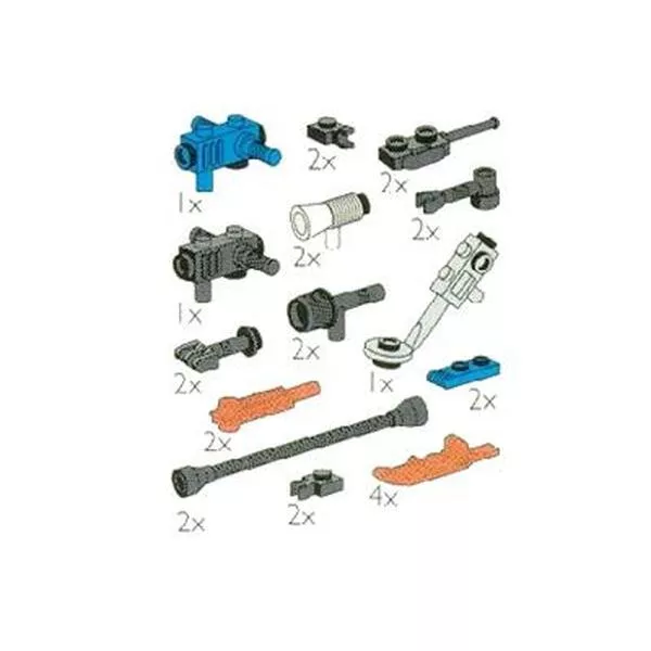 Service Packs 5057 Space Accessories