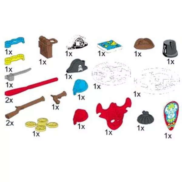 Service Packs 5122 Pirate Accessories