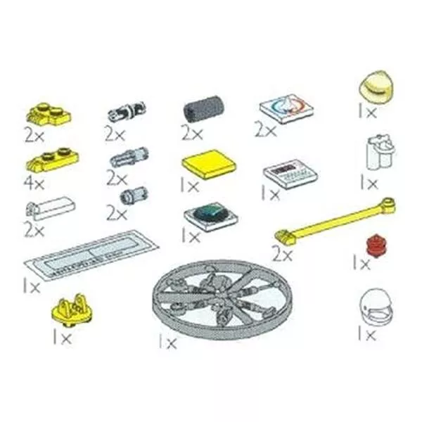 Service Packs 5125 Space Port Launch Command Accessories