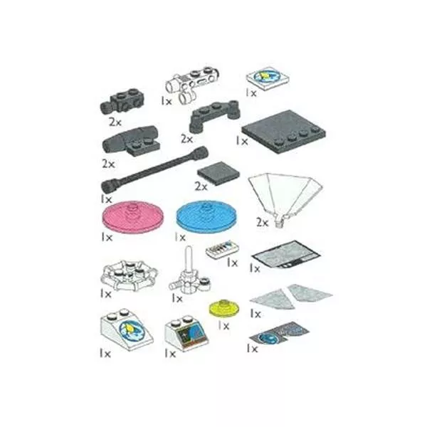 Service Packs 5129 Space Accessories Exploriens