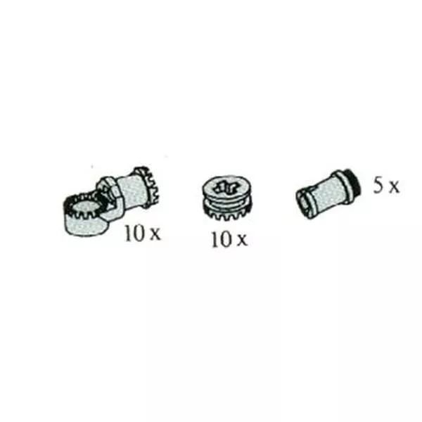 Service Packs 5257 Connector Pegs, Toggle Joints and Wheels