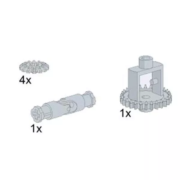 Service Packs 5263 Universal Joint, Differential Housing and Point Wheels