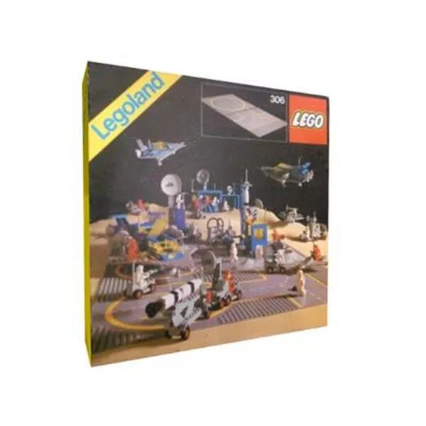 Space 306 Two Lunar Landing Plates