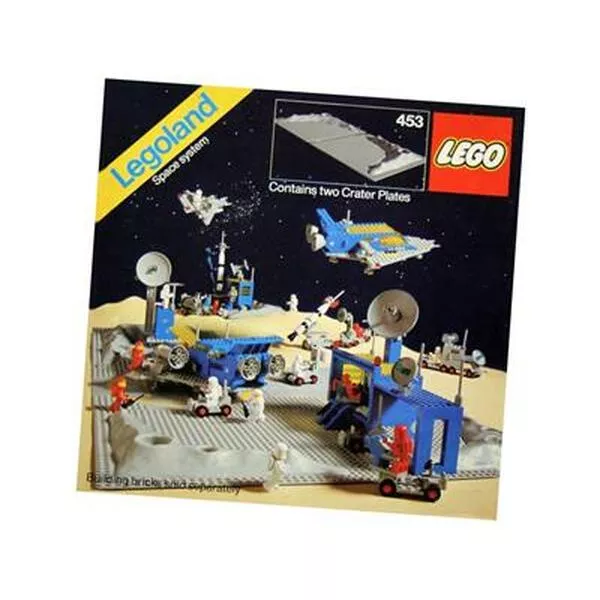 Space 453 Two Crater Plates