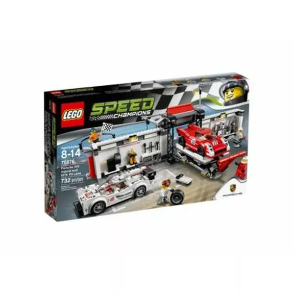 Speed Champions 75876 Пит-лейн для Porsche 919 Hybrid и 917K