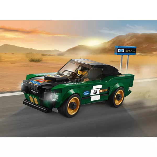 Speed Champions 75884 1968 Ford Mustang Fastback (Фото 3)