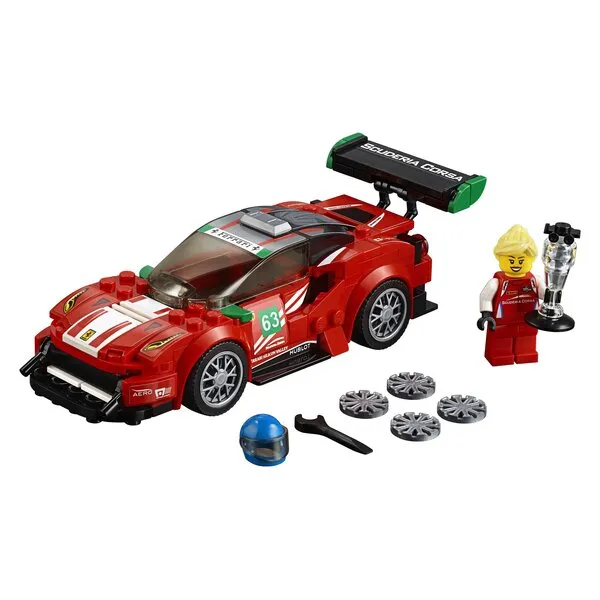 Speed Champions 75886 Ferrari 488 GT3 Scuderia Corsa (Фото 3)