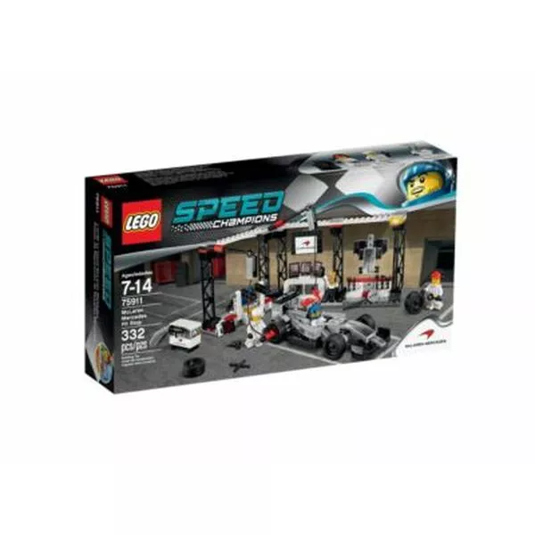 Speed Champions 75911 Пункт техобслуживания McLaren Mercedes