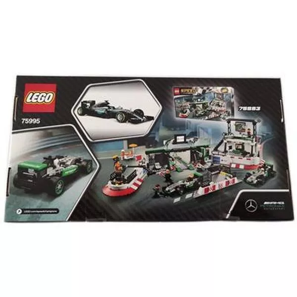 Speed Champions 75995 Mercedes AMG Petronas Team Gift 2017 (Фото 4)