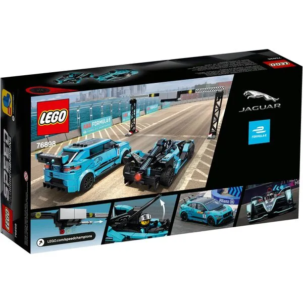 Speed Champions 76898 Formula E Panasonic Jaguar Racing GEN2 car Jaguar I-PACE (Фото 2)