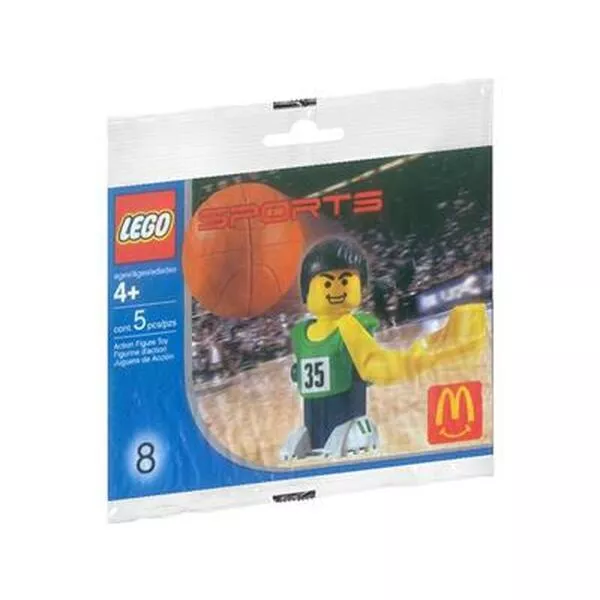 Sports 7918 Basketball Green Player