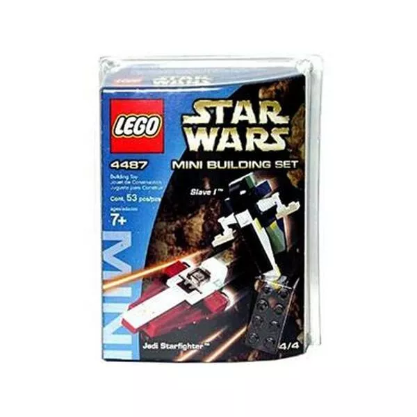 Star Wars 4487 Jedi Starfighter & Slave I