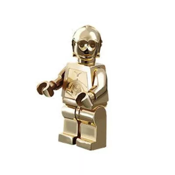 Star Wars 4521221 Gold Chrome Plated C-3PO (Фото 4)