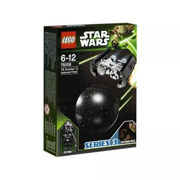 Star Wars 75008 Имперский TIE бомбардировщик и поле астероидов