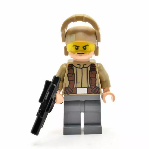 Star Wars 75140-4 Солдат Сопротивления — темно-коричневая куртка sw0720