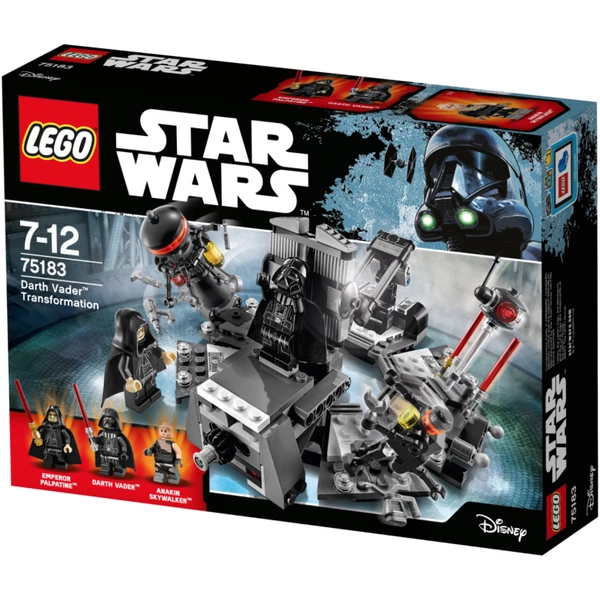 Star Wars 75183 Превращение в Дарта Вейдера