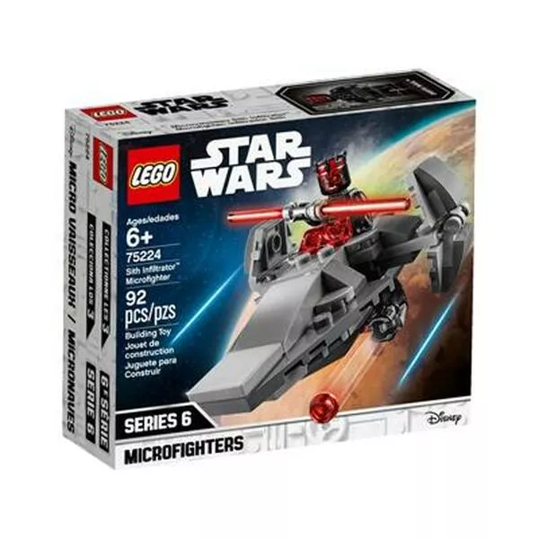 Star Wars 75224 Микрофайтеры: Корабль-лазутчик ситхов