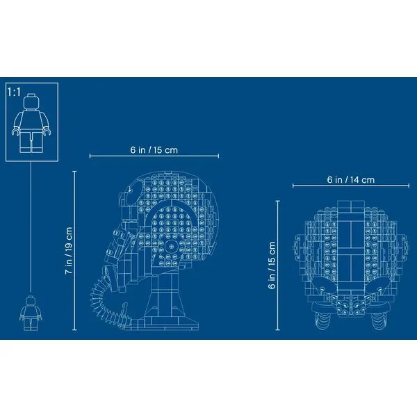 Star Wars 75274 Шлем пилота истребителя СИД (Фото 13)