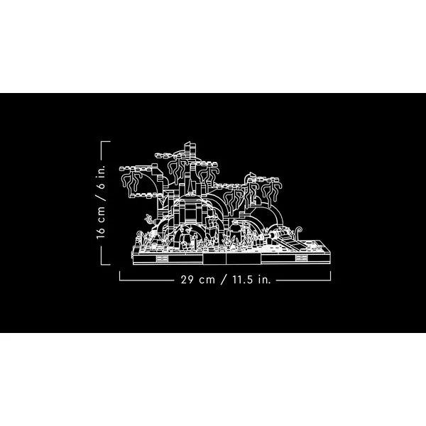 Star Wars 75330 Диорама: Дагоба Обучение джедаев (Фото 10)