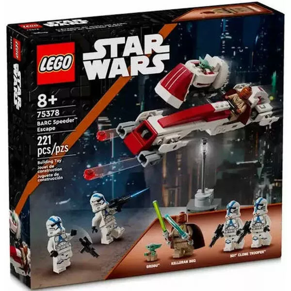 Star Wars 75378 Побег на BARC спидере