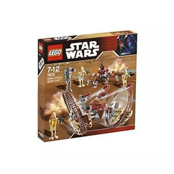 Star Wars 7670 Hailfire Droid & Spider Droid