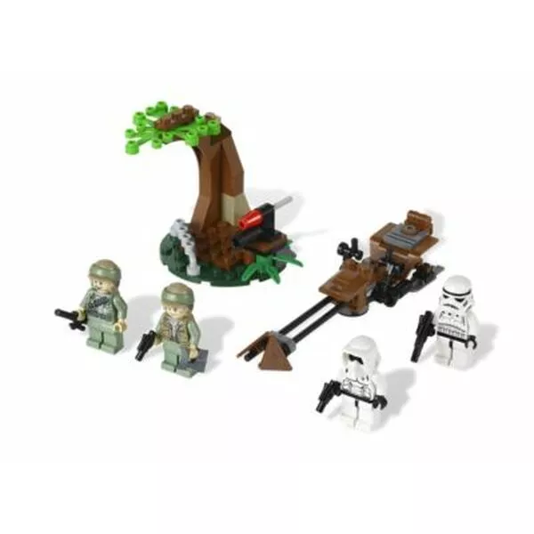 Star Wars 9489 Endor Rebel Trooper & Imperial Trooper Battle Pack (Фото 6)