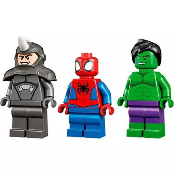 Super Heroes 10782 Схватка Халка и Носорога на грузовиках (Фото 4)