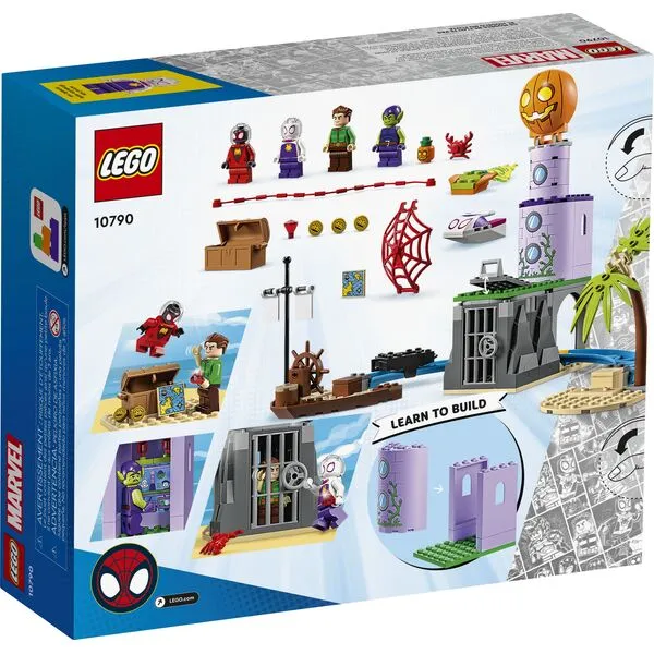 Super Heroes 10790 Команда Пауков на Маяке Зеленого Гоблина (Фото 2)