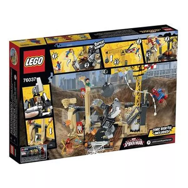 Super Heroes 76037 Носорог и Песочный человек против Супергероев (Фото 5)