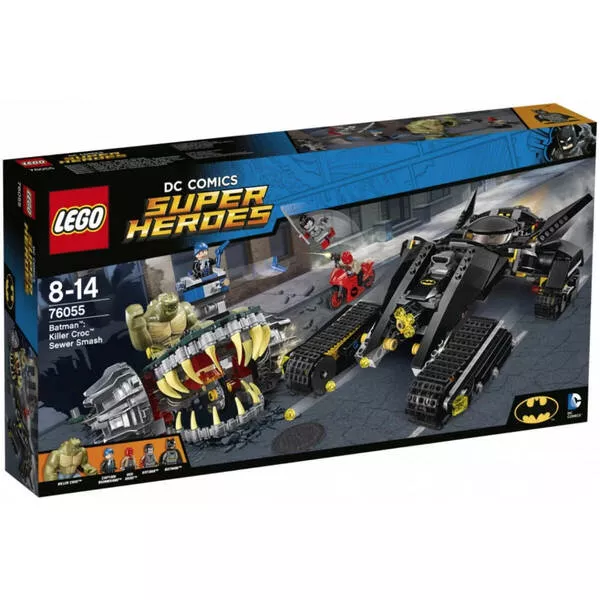 Super Heroes 76055 Разгром в канализации убийцы Крока