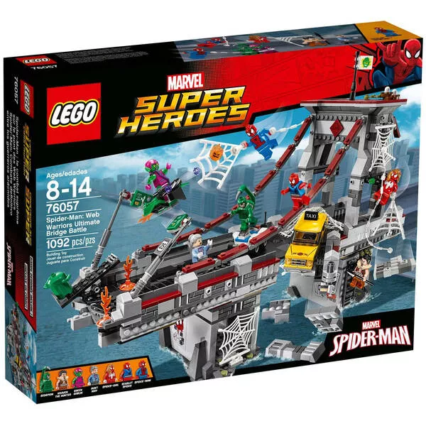 Super Heroes 76057 Дуэль воинов с сетями на мосту