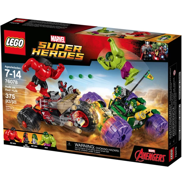 Super Heroes 76078 Халк против Красного Халка