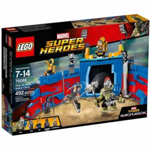 Super Heroes 76088 Тор против Халка: Бой на арене
