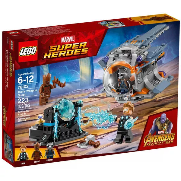 Super Heroes 76102 В поисках оружия Тора