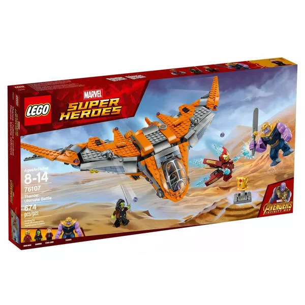 Super Heroes 76107 Танос: Последняя битва