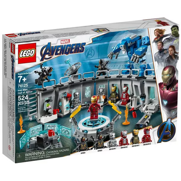 Super Heroes 76125 Лаборатория Железного человека