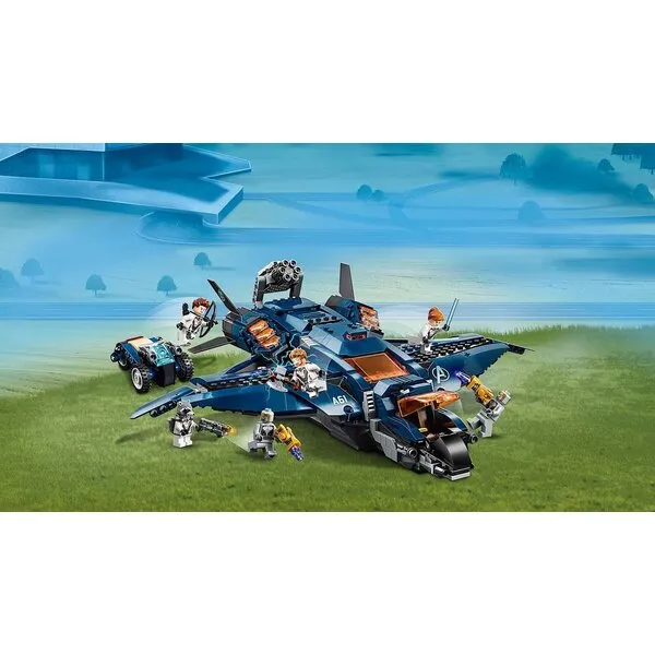 Super Heroes 76126 Модернизированный квинджет Мстителей (Фото 3)