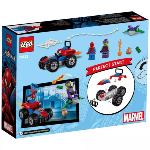 Super Heroes 76133 Автомобильная погоня человека-паука (Фото 2)