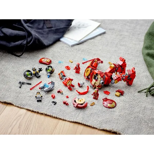 Super Heroes 76164 Avengers Movie 4 Халкбастер против агента А.И.М. (Фото 4)