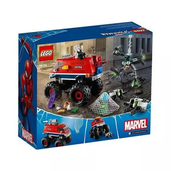 Super Heroes 76174 Монстр-трак Человека-Паука против Мистерио (Фото 4)