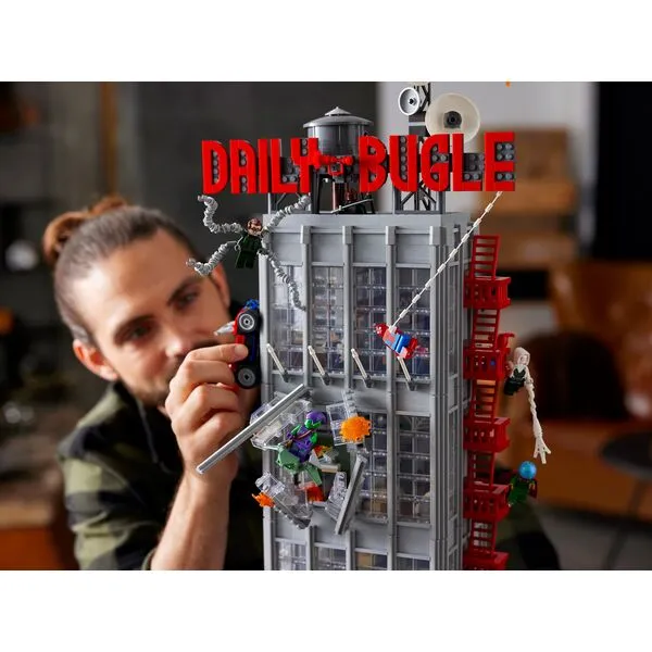 Super Heroes 76178 Редакция Дейли Бьюгл (Фото 12)