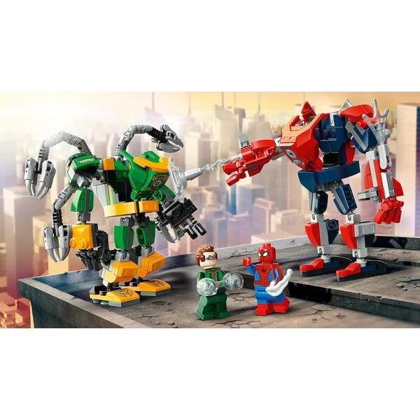 Super Heroes 76198 Битва роботов: Человек-Паук против Доктора Осьминога (Фото 6)