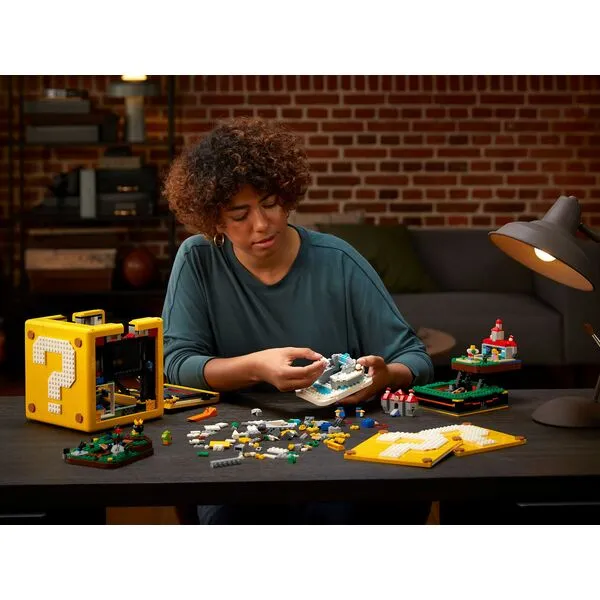 Super Mario 71395 Блок Знак вопроса из Super Mario 64 (Фото 4)