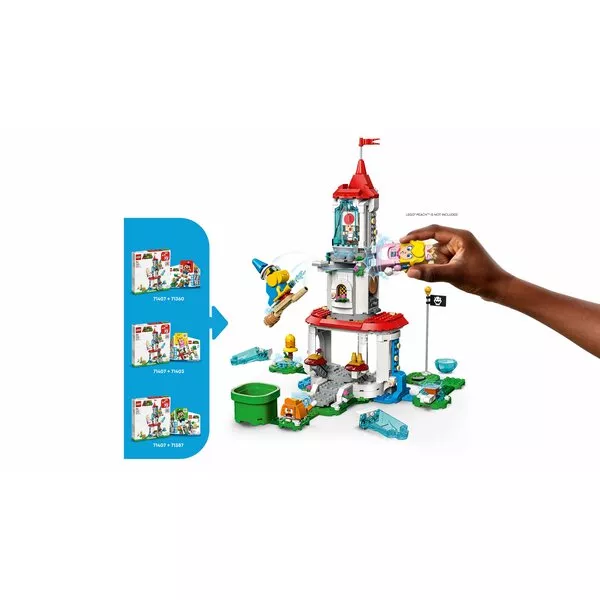 Super Mario 71407 Наряд Пич-кошки и Ледяная башня (Фото 6)