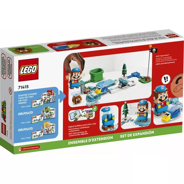 Super Mario 71415 Костюм ледяного Марио и замороженный мир (Фото 2)