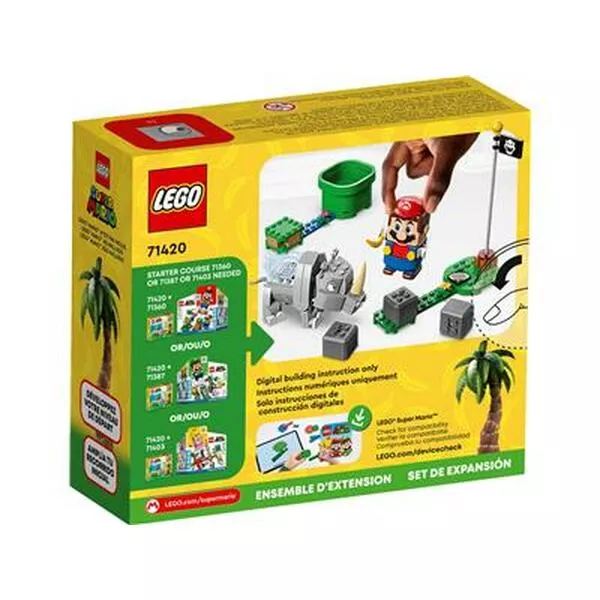 Super Mario 71420 Rambi the Rhino Expansion Set (Фото 2)
